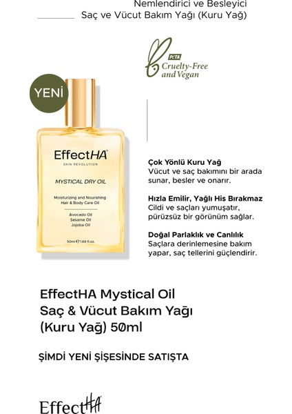 Mystical Oil Nemlendirici Ve Besleyici Saç & Vücut Bakım Yağı (Kuru Yağ) 50ml modelleri
