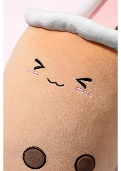 Sütlü Çay Peluş Yastık - Kahve fırsatları