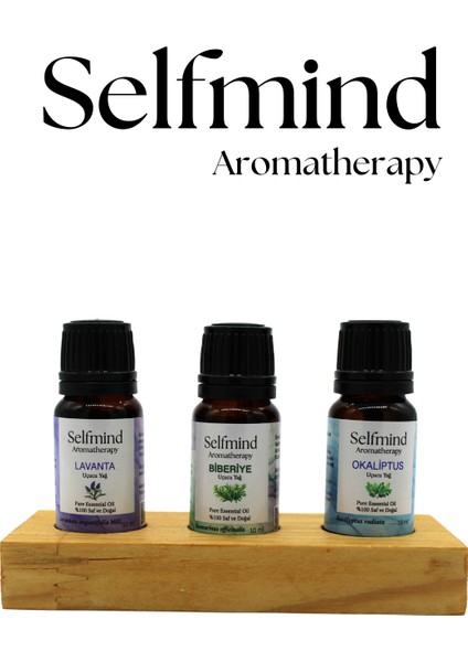 Selfmind Aromaterapi 3 Delikli Uçucu Yağ Standı Doğal Çam Ağacı indirimleri