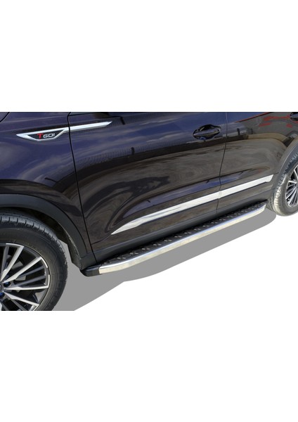 Partner Tepee 2008 2018 Araca Özel Blackline Yan Basamak