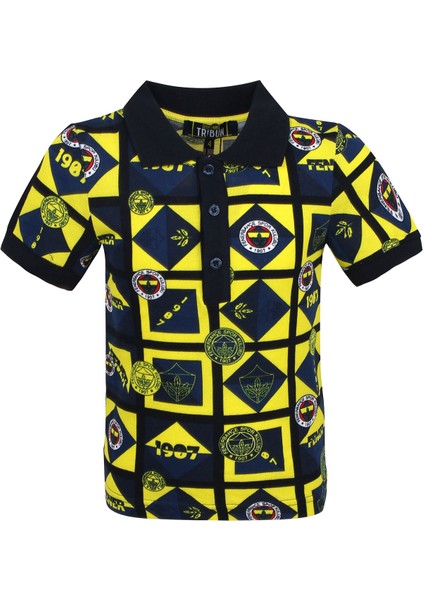 Çocuk Trıbun Fb Pattern Polo