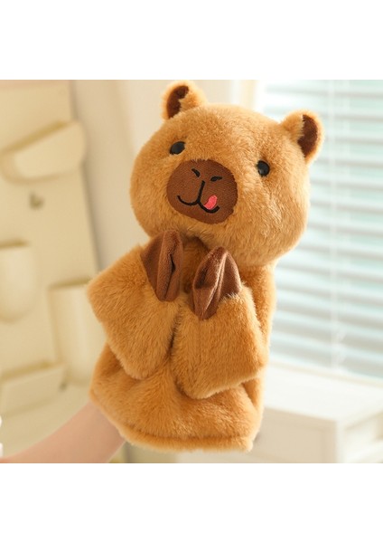 Boks Kapybara Vokal Çocuk El Peluş Oyuncak Kukla 25 cm (Yurt Dışından)