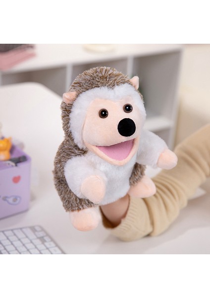 Kirpi Çocuk El Oyuncak Çocuk Peluş Oyuncak Kukla 25 cm (Yurt Dışından)