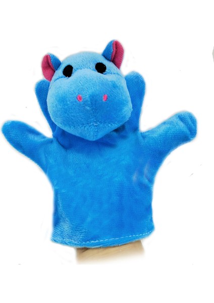 Hippo Ebeveyn Çocuk El Oyuncak Çocuk Peluş Oyuncak Kukla 22 cm (Yurt Dışından)