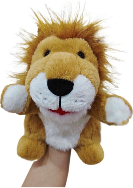 Aslan El Oyuncak Çocuklar Için Peluş Oyuncak Çocuk Kukla (Yurt Dışından)