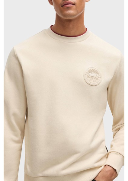 Pamuklu Logolu Regular Fit Bisiklet Yaka Sweat Erkek Sweat 50518625 131 fırsatları