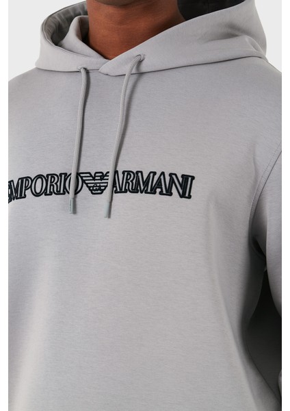 Pamuklu Logolu Regular Fit Kapüşonlu Sweat Erkek Sweat 6D1M94 1jhsz 0664 indirimleri