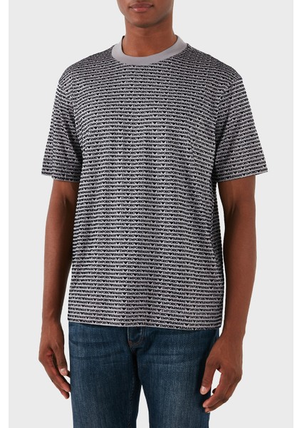 Pamuklu Logolu Bisiklet Yaka T Shirt Erkek T Shirt 6D1TD5 1josz 06K3