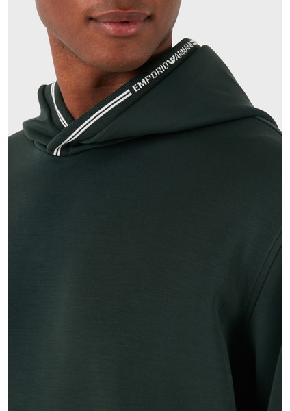 Logolu Regular Fit Kapüşonlu Sweat Erkek Sweat 6D1M99 1jrrz 0565 indirimleri