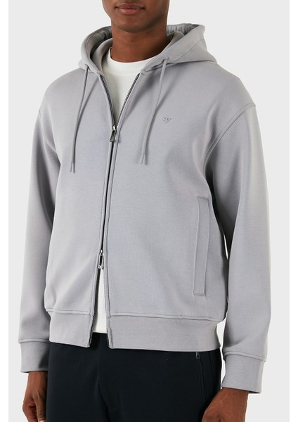 Pamuklu Logolu Regular Fit Kapüşonlu Sweat Erkek Sweat 6D1M90 1jotz 06K3 indirimleri