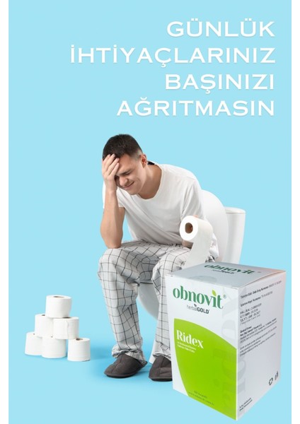 Ridex Kapsül Takviye Edici Gıda 60 Kapsül
