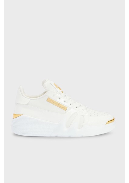 Logolu Deri Sneaker Erkek Ayakkabı RM40002