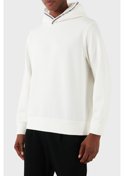 Logolu Regular Fit Kapüşonlu Sweat Erkek Sweat 6D1M99 1jrrz 0101