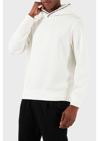 Logolu Regular Fit Kapüşonlu Sweat Erkek Sweat 6D1M99 1jrrz 0101 indirimleri