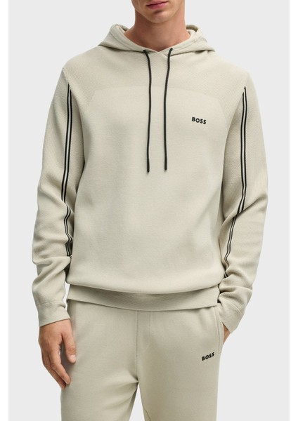 Logolu Regular Fit Kapüşonlu Sweat Erkek Sweat 50523284 271