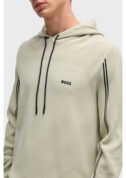 Logolu Regular Fit Kapüşonlu Sweat Erkek Sweat 50523284 271
