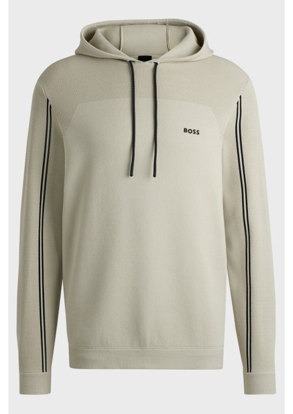 Logolu Regular Fit Kapüşonlu Sweat Erkek Sweat 50523284 271