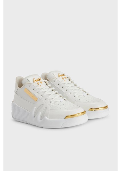 Logolu Deri Sneaker Erkek Ayakkabı RM40002