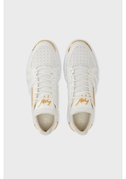 Logolu Deri Sneaker Erkek Ayakkabı RM40002