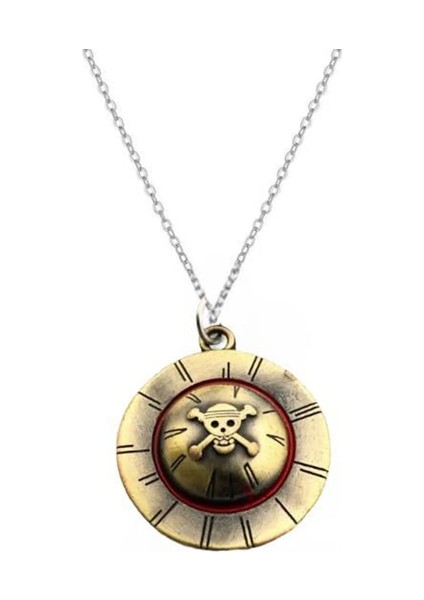 Anime One Piece Hasır Şapka Kolye