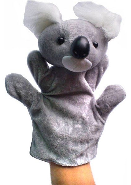 Koala Ebeveyn Çocuk Interaktif El Kuklası Oyuncak Çocuk Peluş Oyuncaklar 22CM (Yurt Dışından)