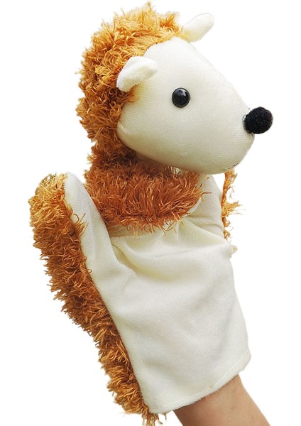 Kirpi Beş Parmaklı Eldiven Kuklası Peluş Oyuncak Çocuk Hediyesi 20CM (Yurt Dışından)