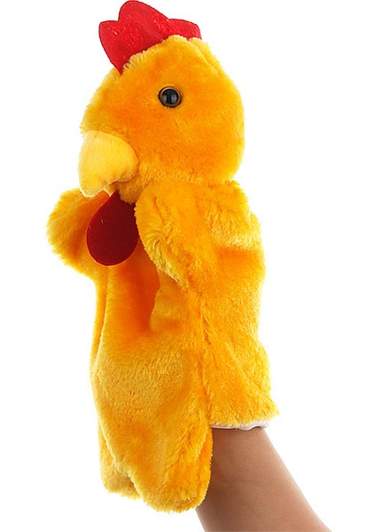 Horoz Çocuk Kuklası Peluş Oyuncak Hediyesi 25CM (Yurt Dışından)