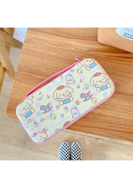 Nintendo Switch Için Sarı Puding Köpek Uyumlu Karikatür Organizer (Yurt Dışından)