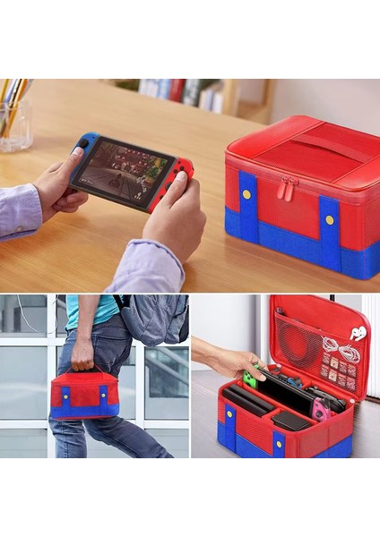 Nintendo Switch Için Büyük Kapasiteli Saklama Çantası (Yurt Dışından)