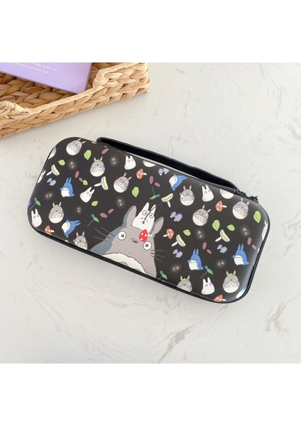 Nintendo Switch ile Uyumlu Totoro Karikatür Düzenleyici Çanta (Yurt Dışından)