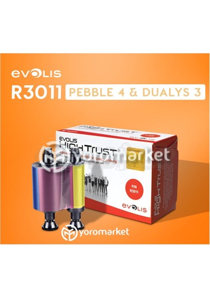 Evolıs R3011 5 Panel Renkli Ribon - 200 Baskı