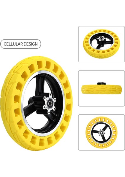 10X2.125 Inç Lastikler M4 Elektrikli Scooter Petek Katı Şok Emici Lastik Hub Kugoo Için (Yurt Dışından) indirimleri