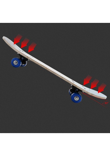 Dört Tekerlekli Kaykay Çift Rocker Otoyol Fırça Sokak Tahtası Ahşap Tahta Yetişkin Kaykay Scooter Robot Desen (Yurt Dışından) fırsatları