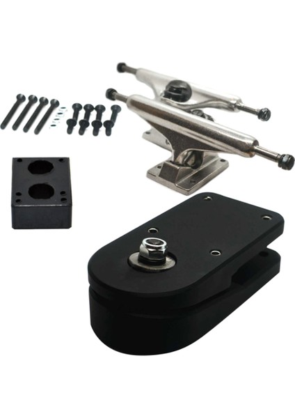 Kaykay Kamyonları, 6.25 Inç Longboard Köprüsü Skate Board Kamyon Braketi Yol Kaykay Contası ve Çoğu Kaykay Için Taban (Yurt Dışından)