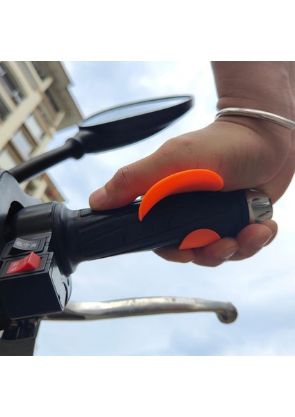 Xiaomi Scooter Için Gaz Kelebeği Güçlendirici Gaz Kelepçesi Bisiklet Motosiklet Dağ Bisikleti Genel Gaz Kelebeği Güçlendirici, Sarı (Yurt Dışından) modelleri