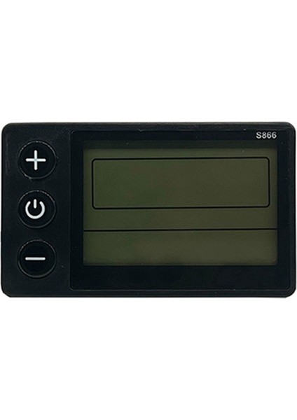 LCD-S866 Elektrikli Bisiklet Renkli LCD Ekran Enstrüman 24V 36V 48V Elektrikli Bisiklet Modifikasyonu, Sm Konektörü (Yurt Dışından)