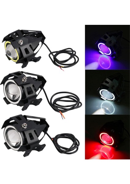 E-Bisiklet Işık Far Girişi Dc 12 V-80 V Ebike Gidon Lambası Elektrikli Scooter LED Ön Işık (Yurt Dışından) fiyatları