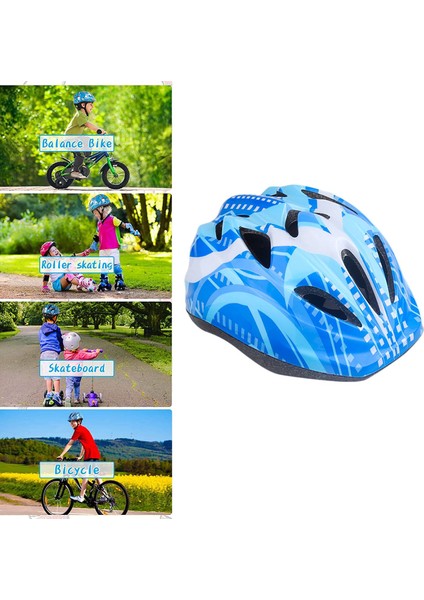 Çocuklar Için Bisiklet Kaskı Kız Erkek Ayarlanabilir Bisiklet Kaskı Kaykay Bisiklet Yol Sokak Silindirli Scooter Kaskları 1 (Yurt Dışından) modelleri