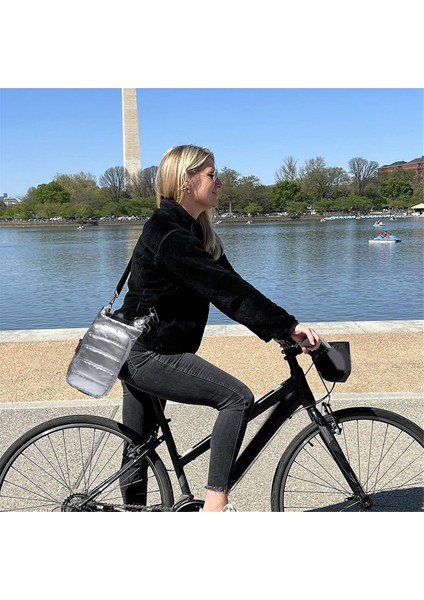 Su Şişesi Çantası, Crossbody Su Şişesi Kılıfı Kapak Kılıfı Kayış ve Kadınlar Için Cepler Yürüyüş Yürüyüş Kamp (Yurt Dışından) fiyatları