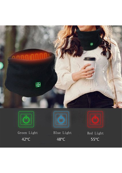 Kış Elektrikli Isıtmalı Eşarp Boyun Wrap USB Şarj Edilebilir Boyun Isıtıcı 3 Hız Ayarı Polar Eşarp Bisiklet Kayak Için (Yurt Dışından) fiyatları