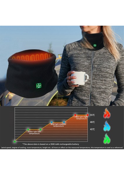 Kış Elektrikli Isıtmalı Eşarp Boyun Wrap USB Şarj Edilebilir Boyun Isıtıcı 3 Hız Ayarı Polar Eşarp Bisiklet Kayak Için (Yurt Dışından) modelleri