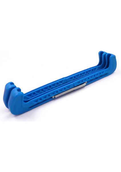 1 Çift Ayarlanabilir Buz Hokeyi Artistik Patinaj Bıçak Kapakları Taşınabilir Koruyucu Kapak Buz Pateni Bıçak Muhafızları Kolay Kullanım, Mavi (Yurt Dışından)