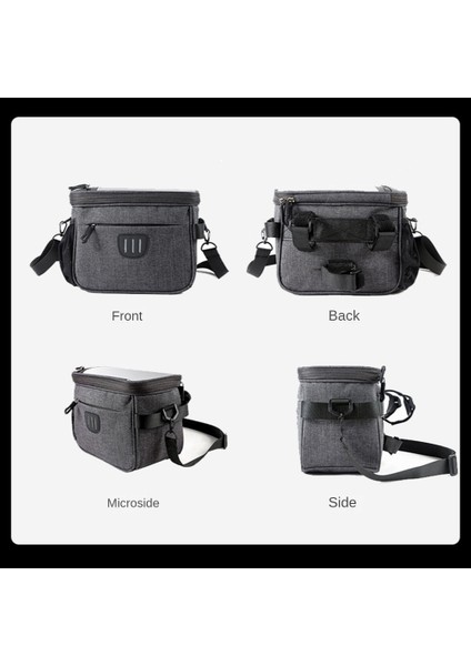 Açık Bisiklet Çantası Kaykay Mesnetli Çanta Bisiklet Sepeti Bisiklet Yalıtımlı Öğle Yemeği Çantası Dengeleme Bisiklet Önlük Çantası (Yurt Dışından) fırsatları