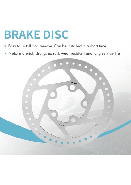 Elektrikli Scooter Lastiği Disk Fren 110MM Disk Xiaomi M365 Yedek Parçalar Dıy Aksesuarları (Yurt Dışından) indirimleri