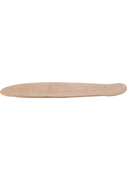 22 Inç Boş Kaykay Güverte Doğal 55.5X15 cm Akçaağaç Muz Sürgülü Seyir Paten Tek Rocker Kurulu Dıy Güverte (Yurt Dışından)