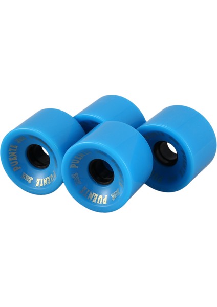 Puente 4 Paket Kaykay Tekerlekleri Pu Giyilebilir Esnek Dayanıklı 70X51MM Kaykay Yeniden Inşası Veya Tamir Takımı Mavi (Yurt Dışından) fiyatları
