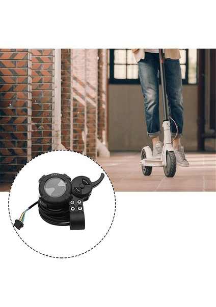Damao MA01 Elektrikli Scooter LCD Ekran Dashboard Arka Işık 36V-72V Mafsal Gaz Anahtarı Elektrikli Scooter Parçaları (Yurt Dışından) indirimleri