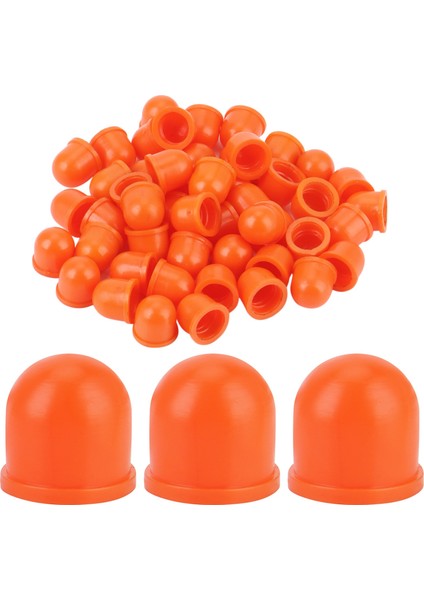 50 Adet Kaykay Pivot Kapakları Balık Kurulu Yol Kurulu Dans Tahtası Kaykay Braketi Vertex Pu Kaykay Parçaları, Turuncu (Yurt Dışından)