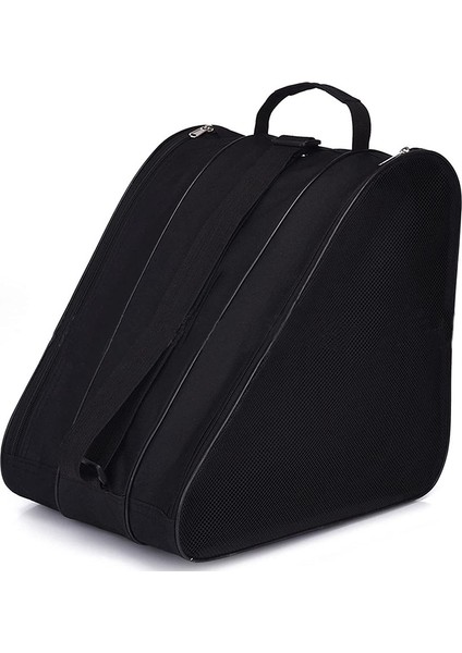 Paten Çantası Buz Inline ve Üç Katmanlı Kapasiteli Cepli Paten Çantaları Nefes Alabilen Paten Saklama Çantası (Yurt Dışından)