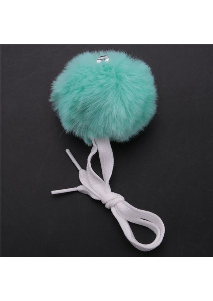 2 Adet Paten Pom Poms Jingle Bells ile Kızlar Paten Pom Poms Bulanık Pom Pom Dörtlü Paten, Nane Yeşili (Yurt Dışından)
